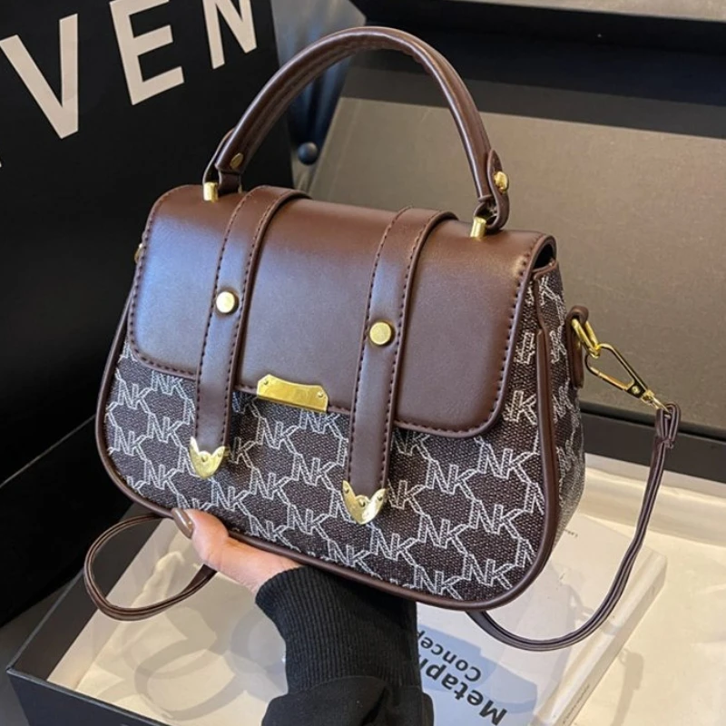 

Ladies Crossbody Bag Presbyopic Printing Design Underarm Shoulder Bag A Popular Choice For Daily Commuting