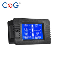 CG DC Multifunction Battery Monitor Meter 6.5-100V PZEM-031/051, 0-200V PZEM-013/015 LCD Display Digital Meter Voltmeter Ammeter