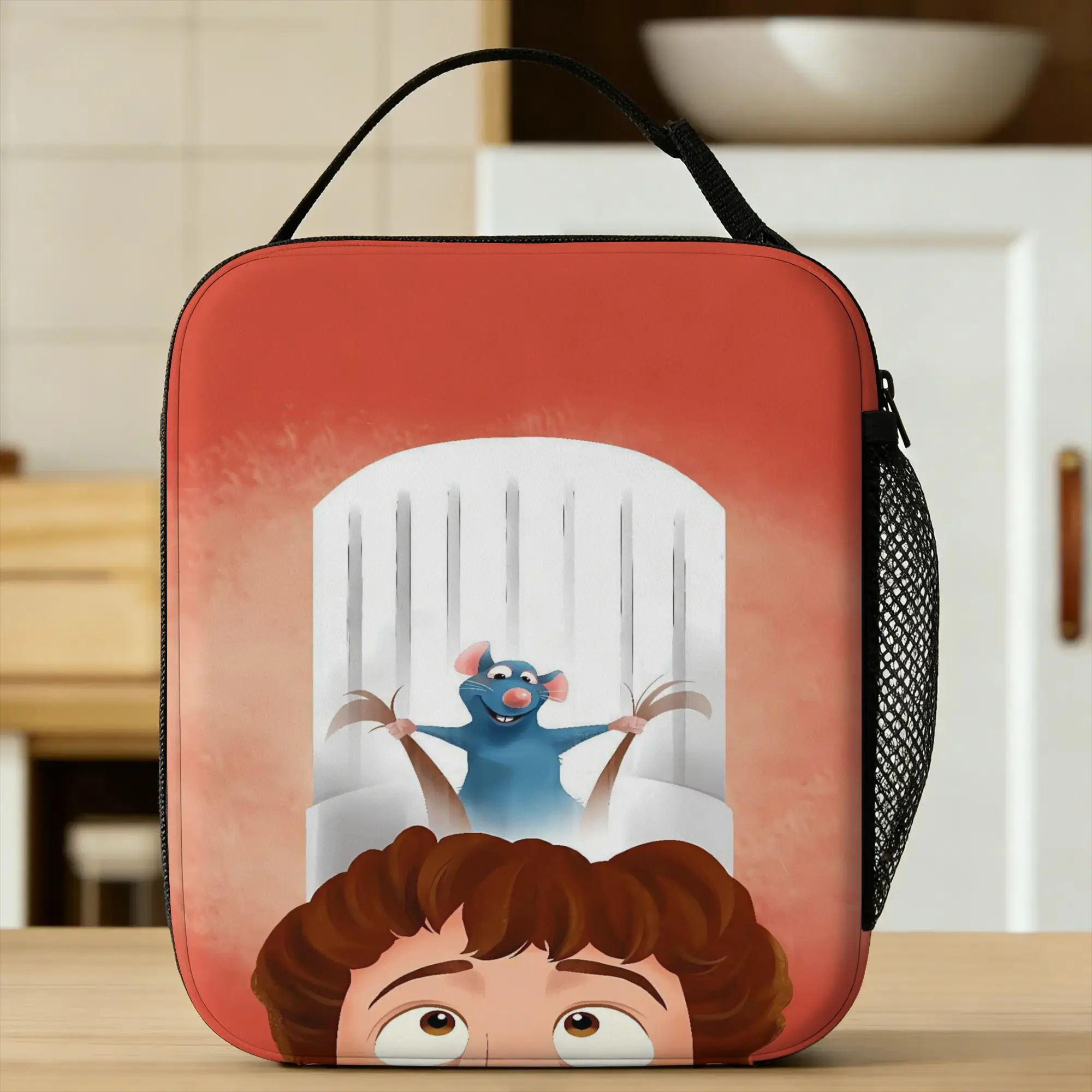 Ratatouille Lunch Bag  Fun Lunch Box Office Convenient Tote Food Bags For Child Oxford Graphic Design Cooler Bag
