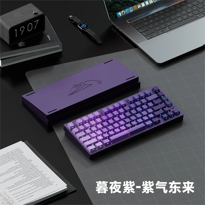 Weikav Lucky D75 Gaming Mechanical Keyboards Aluminium Alloy Gaming Accessories Customize Finished Keyboard PC Gaming Man Gifts