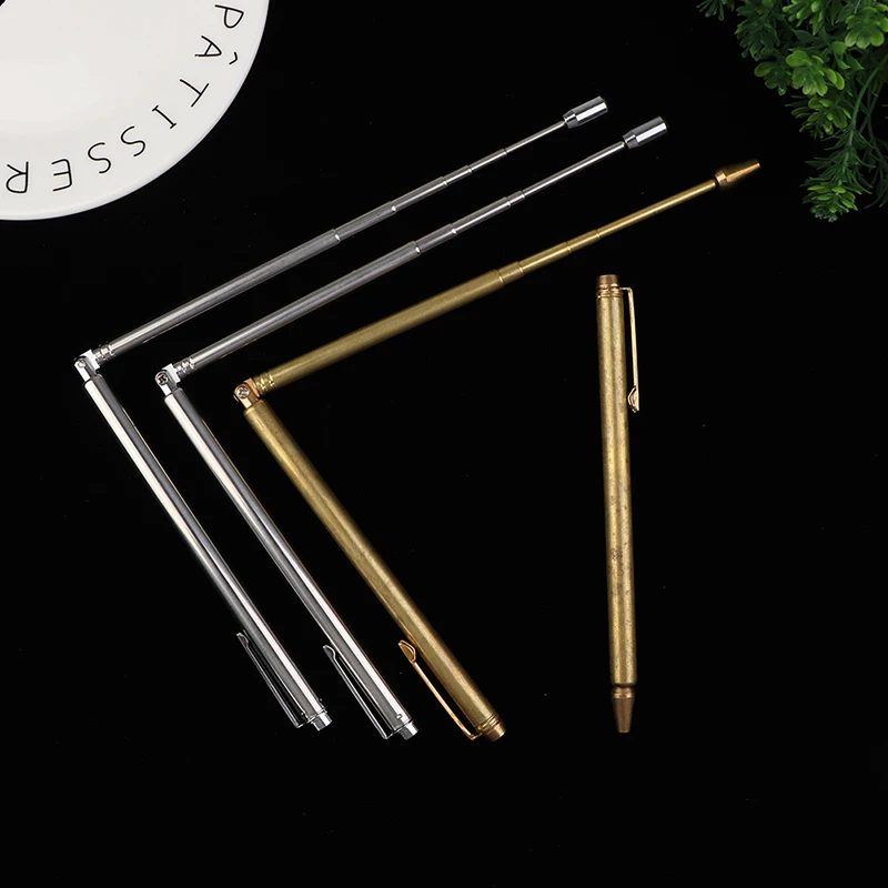 2PCS 55cm Scalable Dowsing Rods Brass Tools Water Detector Measuring Instruments Easy To Carry