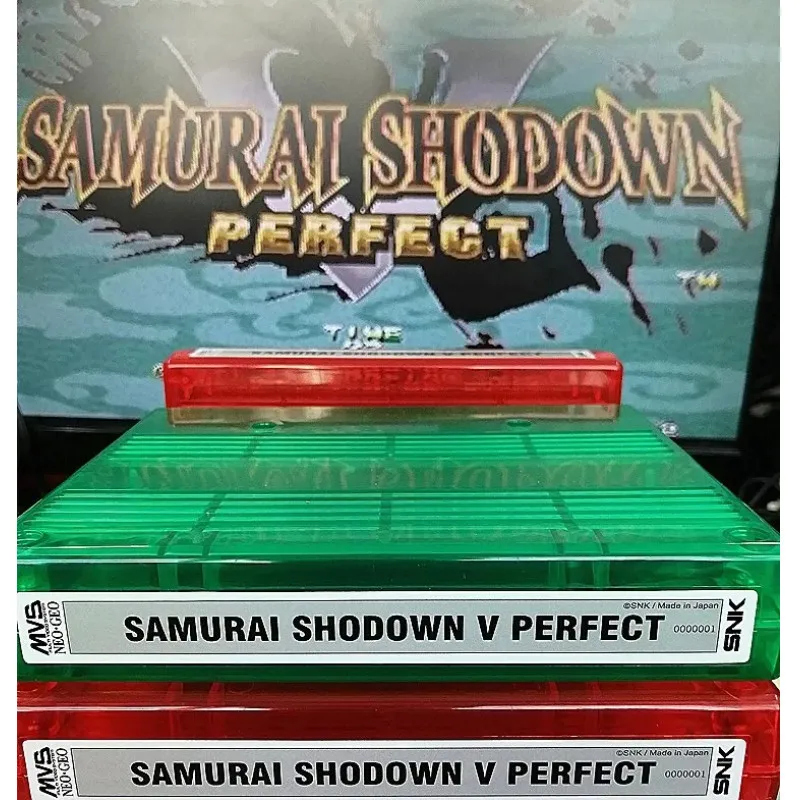 

SNK MVS Card Samurai shodown v perfect cartridge motherboard work with no modified original NEOGEO