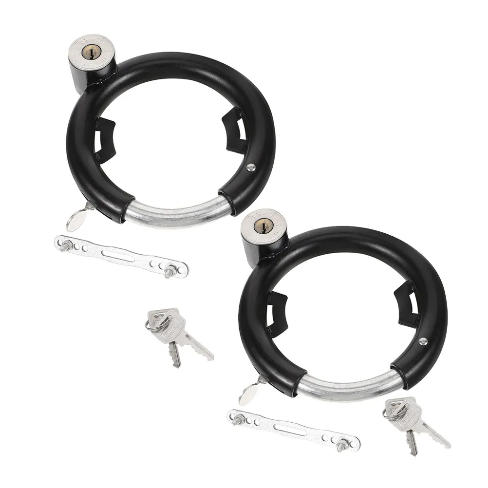 

2Sets Professional Wear-Resistant Bike Chain Water-Resistant Sturdy Lightweight Bicycle Security for All Bikes and