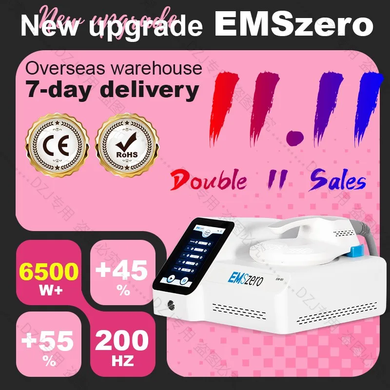 Double 11 Sales Mini Professional EMSzero Body Sculpt Machine Portable Slimming Shaping Non-invasive RF EMS ABS Muscle Stimulate