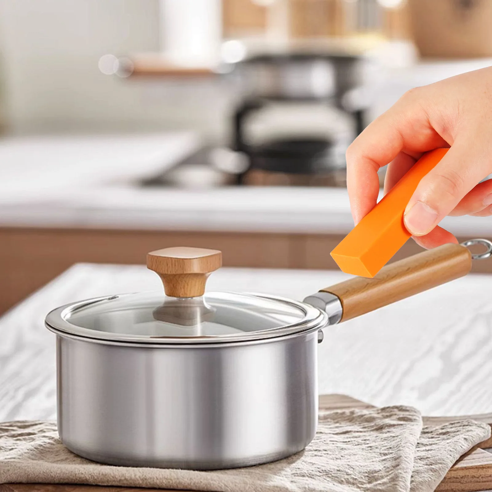 Ластик для чистки из нержавеющей стали для бытовых кухонных весов и удаления ржавчины