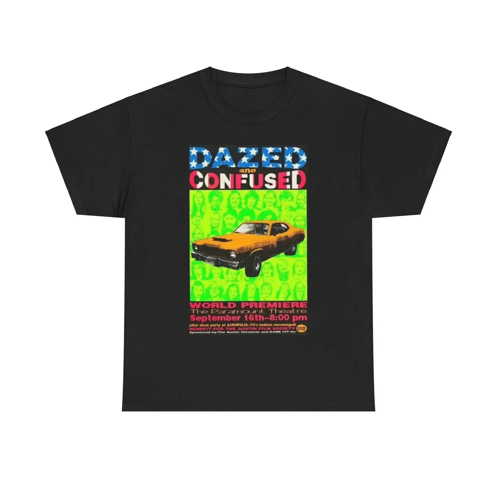 Dazed and Confused Tshirt Vintage Movie Poster Retro Texas Unisex Heavy Cotton w