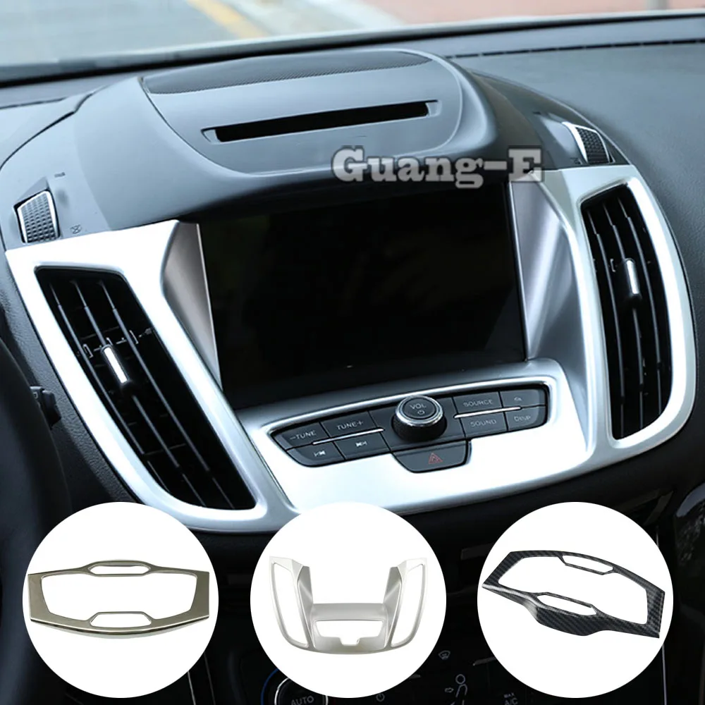 

ABS Air Conditioning Outlet Trim Dashboard Meter Instrument Frame For Ford Kuga Escape 2013 2014 2015 2016 2017 2018 2019 2020