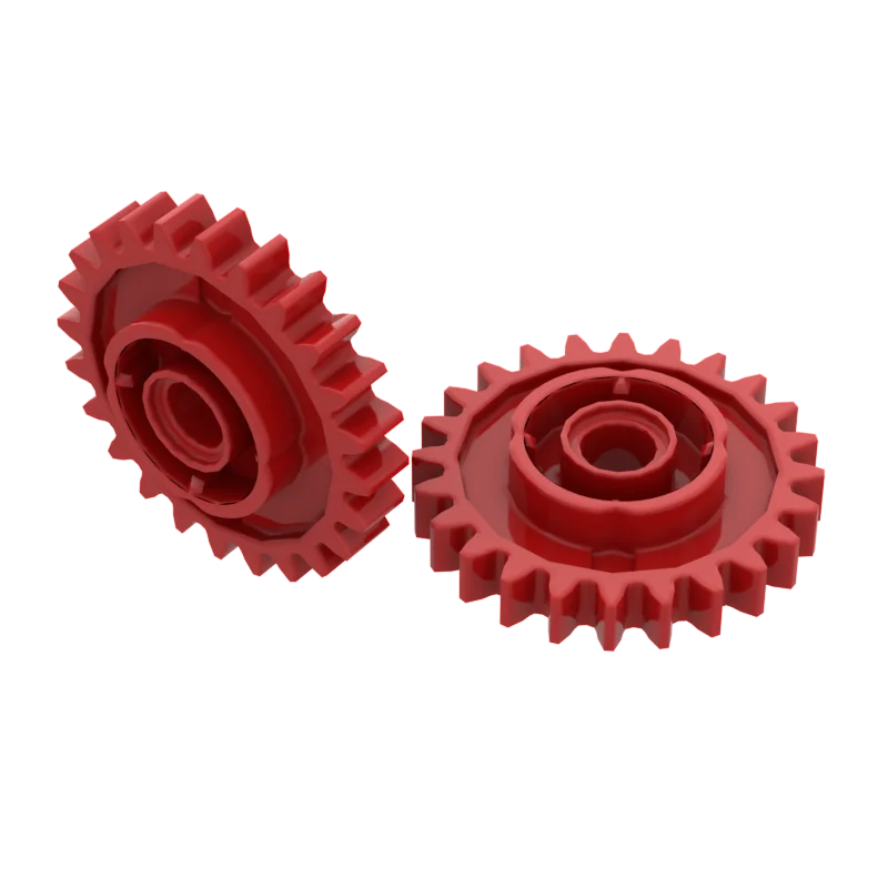 1 Uds. MOC 2471 ladrillos accesorios técnicos a granel varios tamaños engranaje eje transversal conjunto Compatible con todas las marcas de construcción