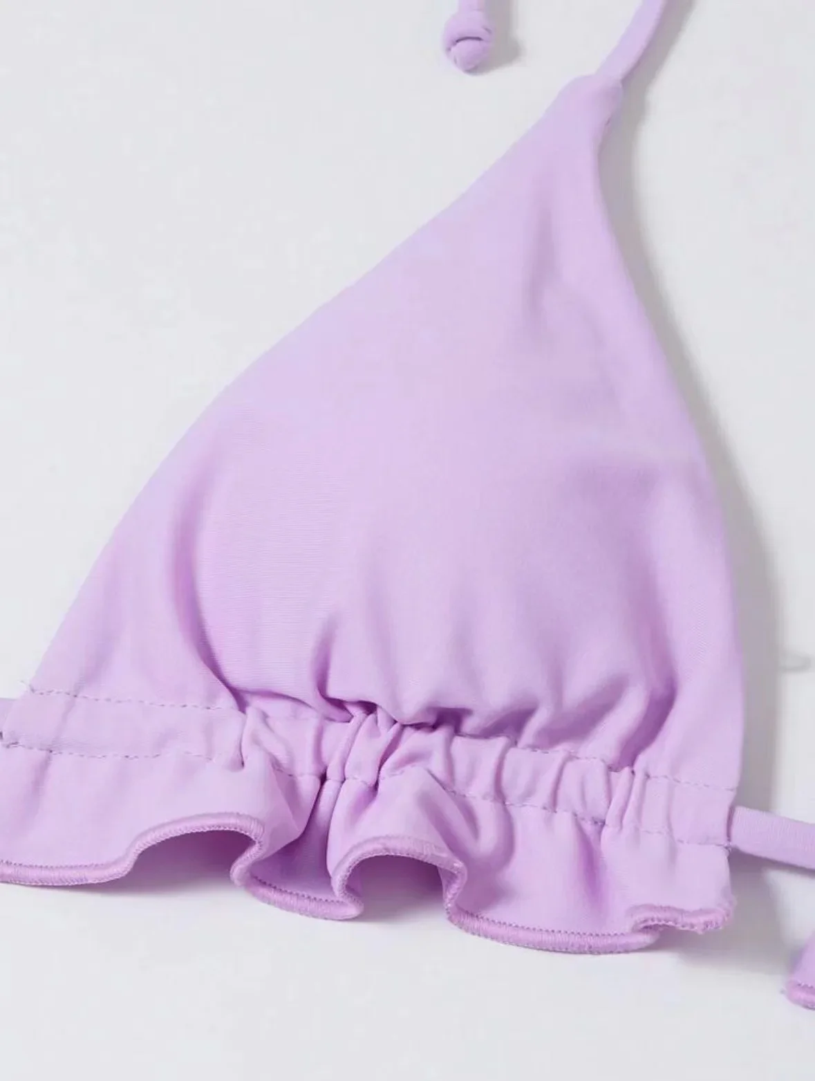 Женские шикарные комплекты бикини из трех предметов с сетчатой юбкой, купальник с галстуком, фиолетовый купальник, купальный костюм, пляжная одежда, бикини