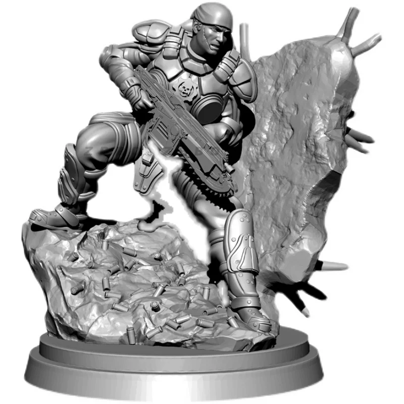 50mm 38mm Resin model kits figure colorless and self-assembled（3D Printing ） TD-4605/3D