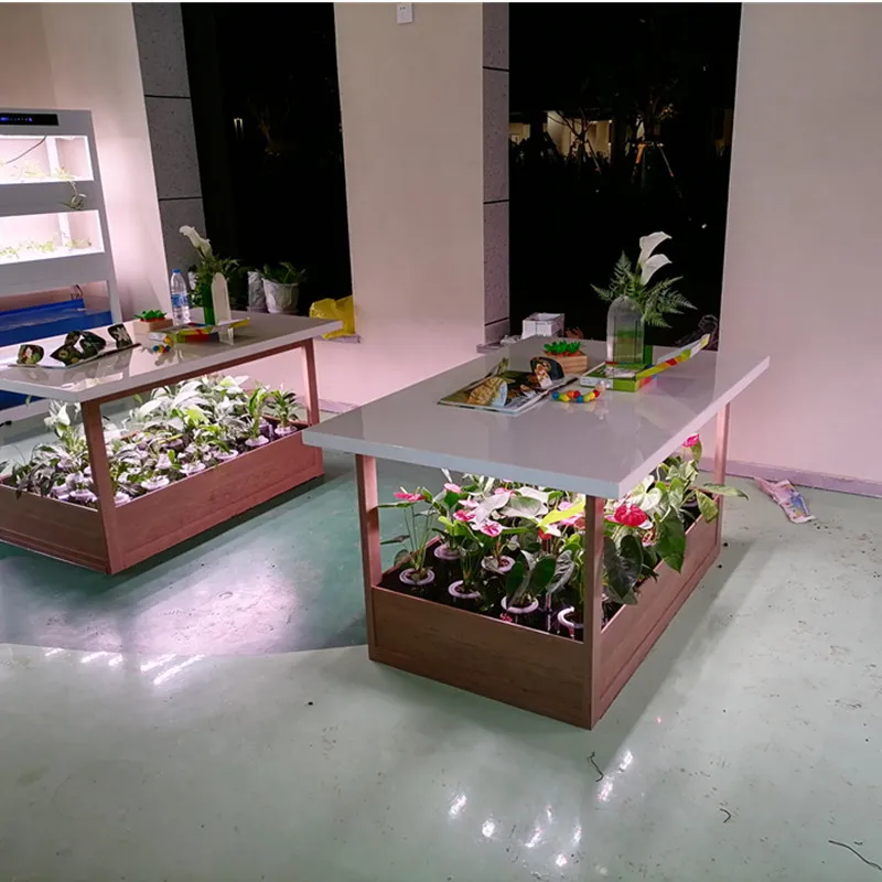 

Soilless Cultivation Plant Planting Box Modern Smart Living Room Light Luxury Household Ecological Pastoral