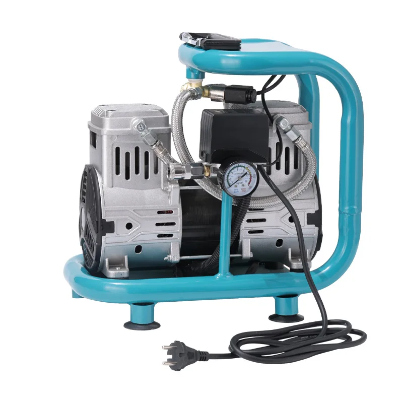 New Portable Silent Oil-Free Air Compressor Small High Power Real Stone Paint Sprayer Air Compressor Wholesale