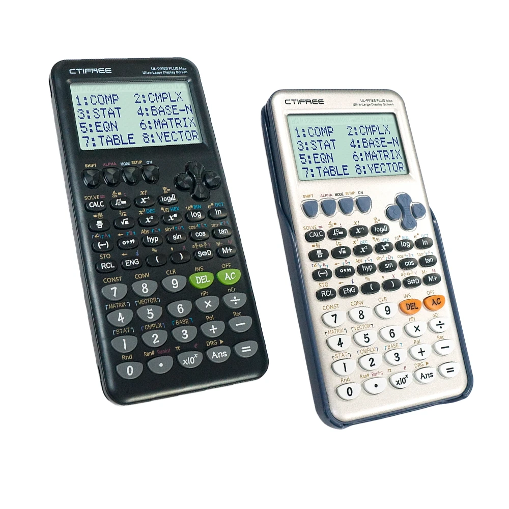 Free water-based pen - large screen scientific function calculator -417 multifunctional, designed specifically for student exams