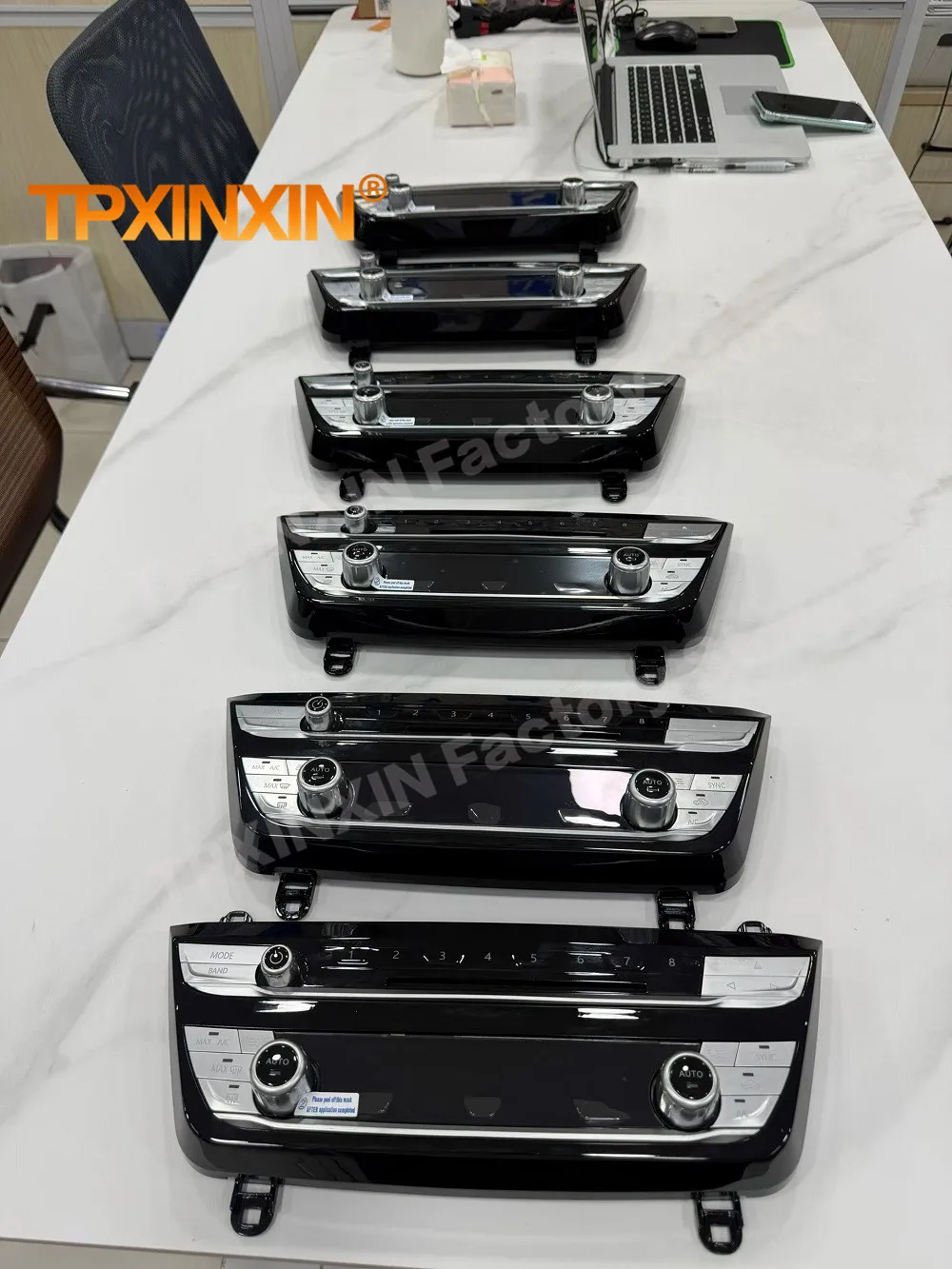 AC Panel Air Conditioner For BMW 3 Series F30 F31 F34 F80 2013~2019 F-G Atmosphere Lamp A/C Panel AC LCD Touch Screen Head unit