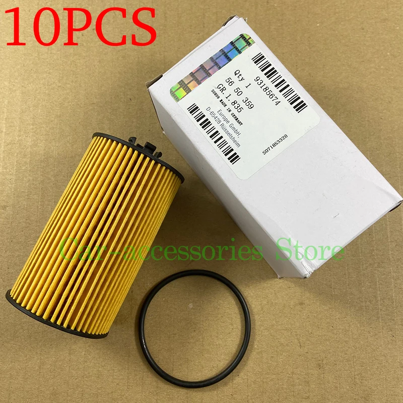 10PCS Oil Filter For Chevrolet Aveo Cruze Trax Orlando Aveo5 Opel Astra Corsa Zafira Mokka GMC Pontiac G3 93185674