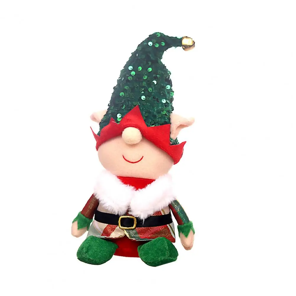 Christmas Elf Doll Plush Decoration Faceless Gnome Ornamentl Home Kitchen Coffee Bar Desktop Ornament Holiday Party Decoration