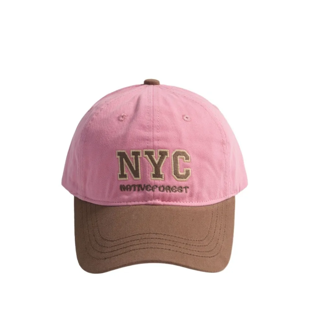 

Cotton Sports Baseball Cap Letters Adjustable Vintage Duck Tongue Cap Comfortable Anti-UV Outdoor Letters Baseball Hat