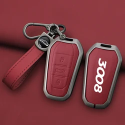 Car Smart Key Case For Peugeot 3008 207 208 206 308 508 2008 407 5008 301 GTLine Custom Logo Protector Keyless Shell Accessories