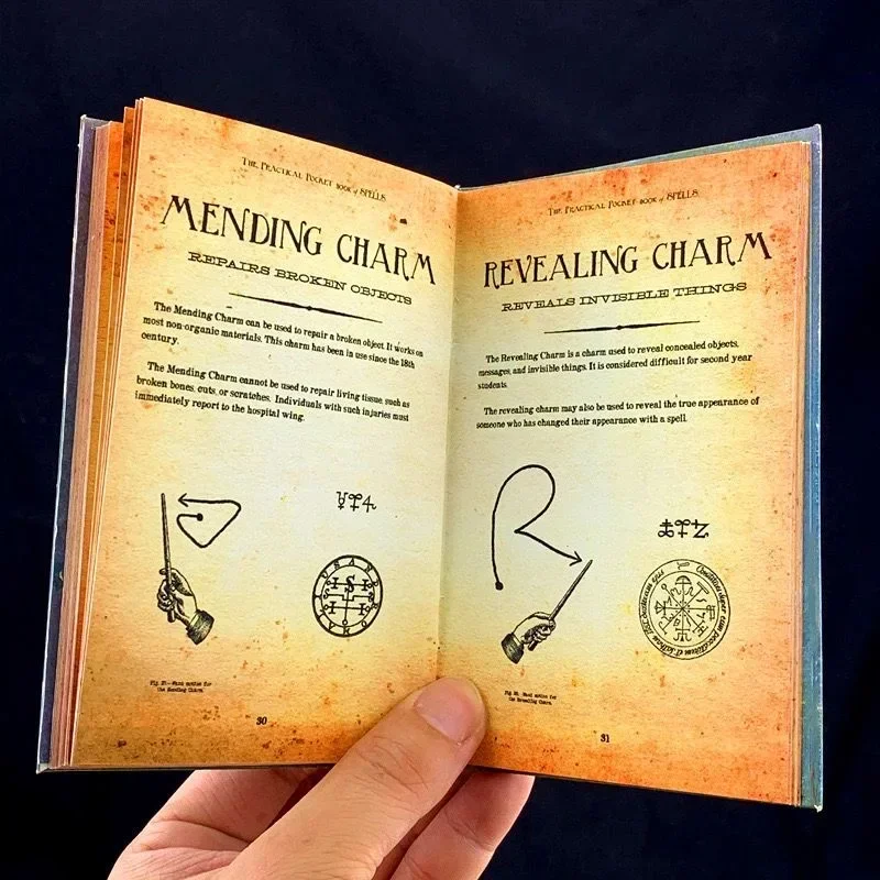 Herbalism Textbook Astrology Book Vintage Scrapbooking Charmed Book Journal Notebook