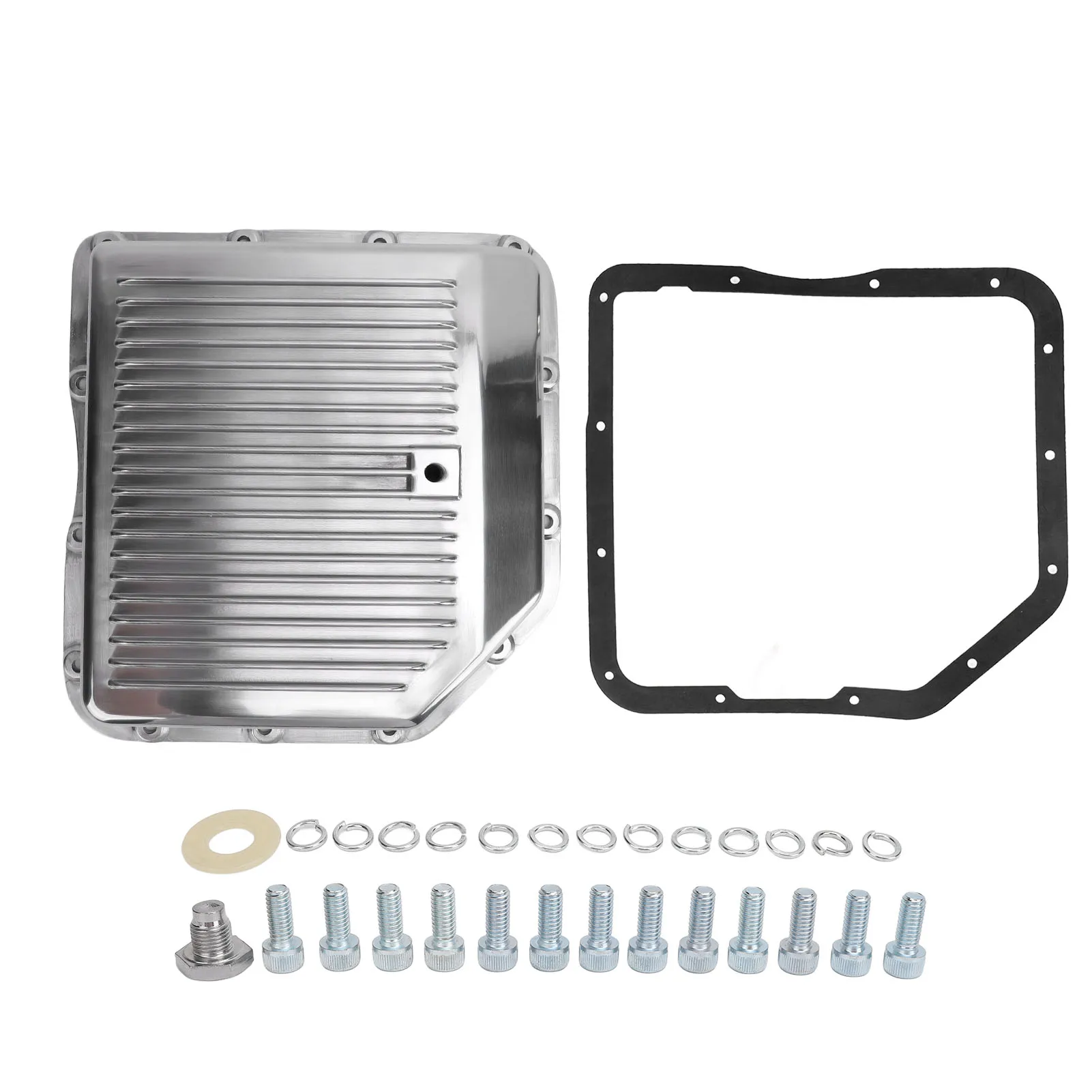 

350 Transmission Oil Pan Powerful Protection Durable Good Sealing Performance 8491 for Turbo 350 Transmissions TH350