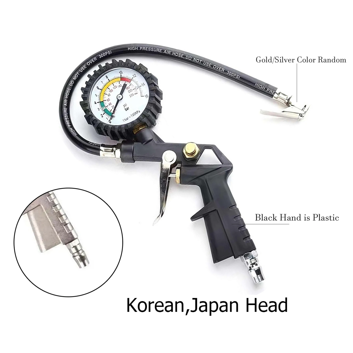 Tyre Pumping Gun Digital Pressure Gauges Tire Air Gauge Car Tpms Tool Meter Manometers for Tires Tools Manometer Monitor Tester image 3
