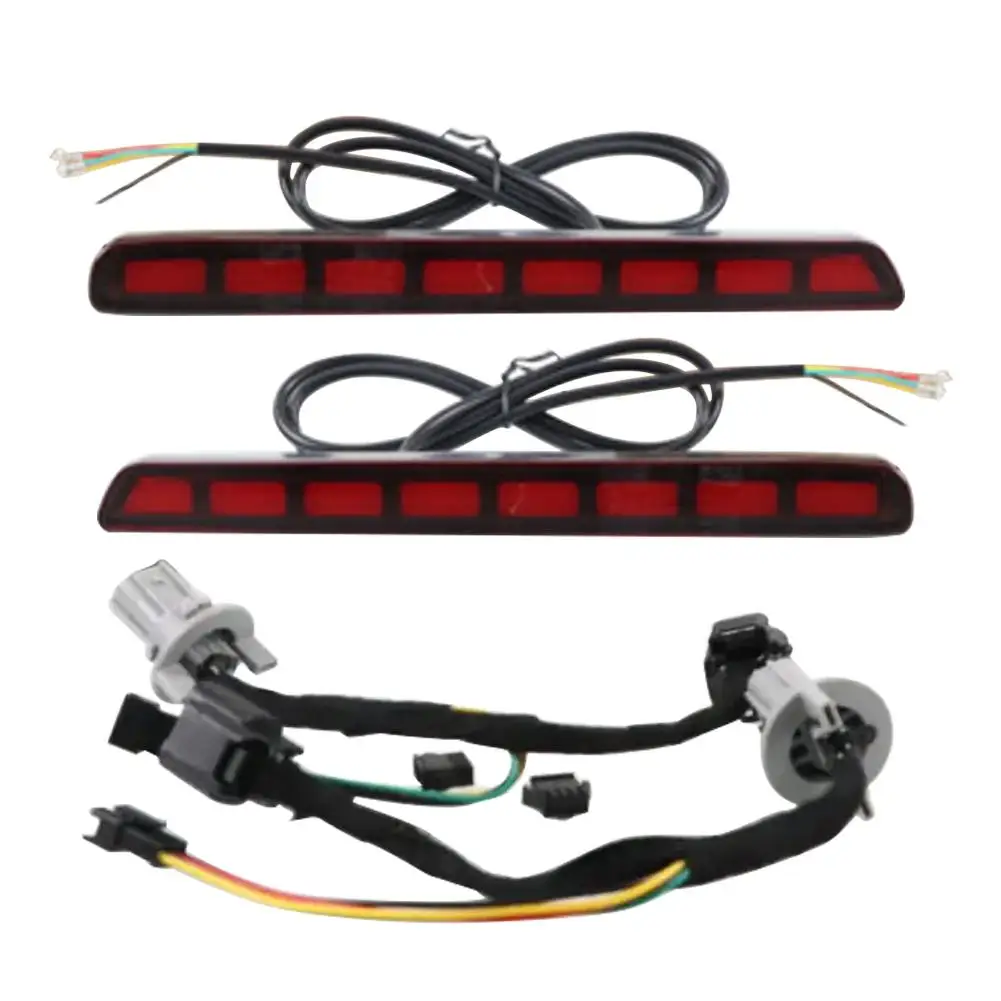 

IP67 1 Pair Square Rear Bumper Reflector LED Fog Light Tail Lamp Fit for Honda CR-V CRV 2023 2024