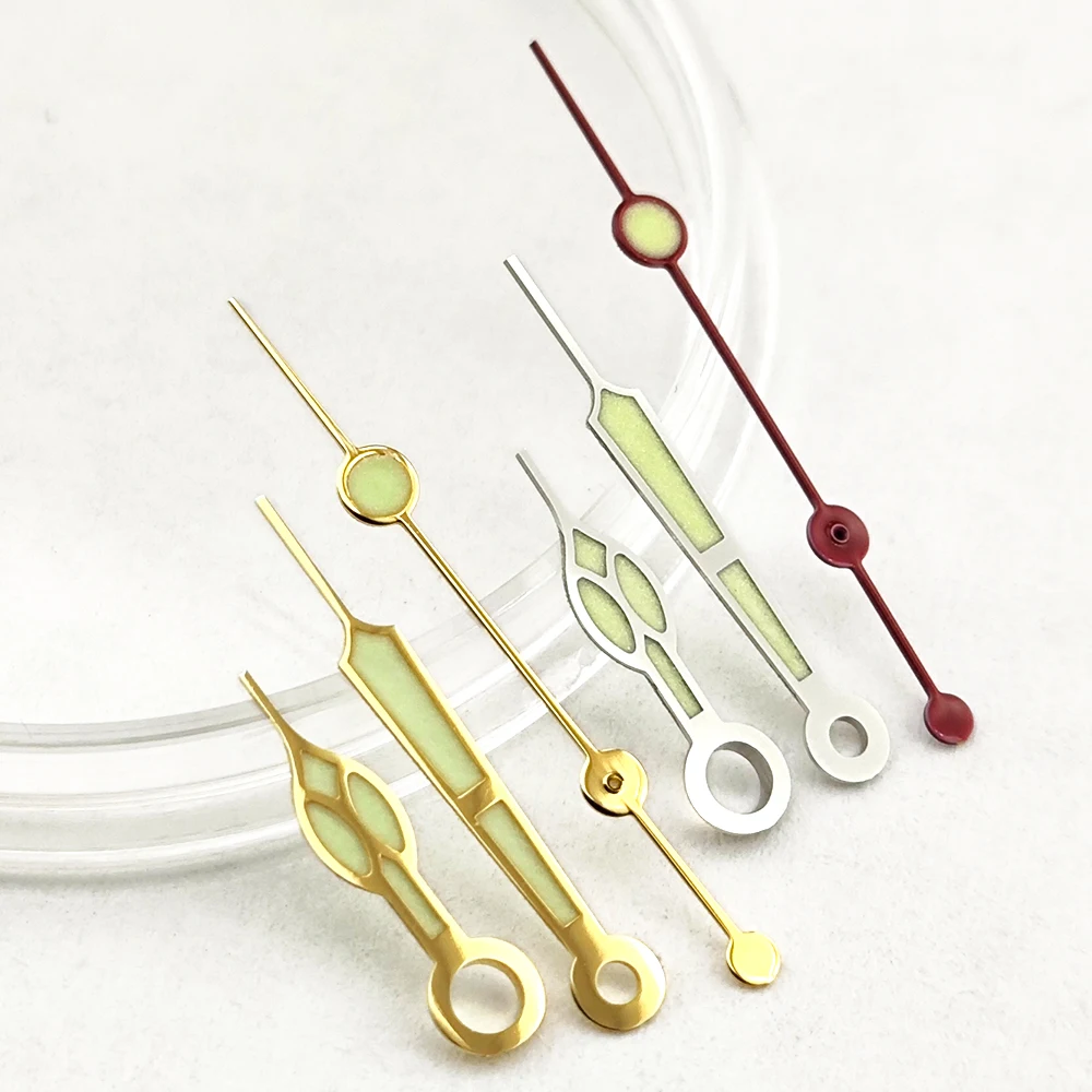 NH35 Hands High Quality Seconds hand watch hands green luminous hands watch watch accessories For NH35/NH36/4R/7S Movement