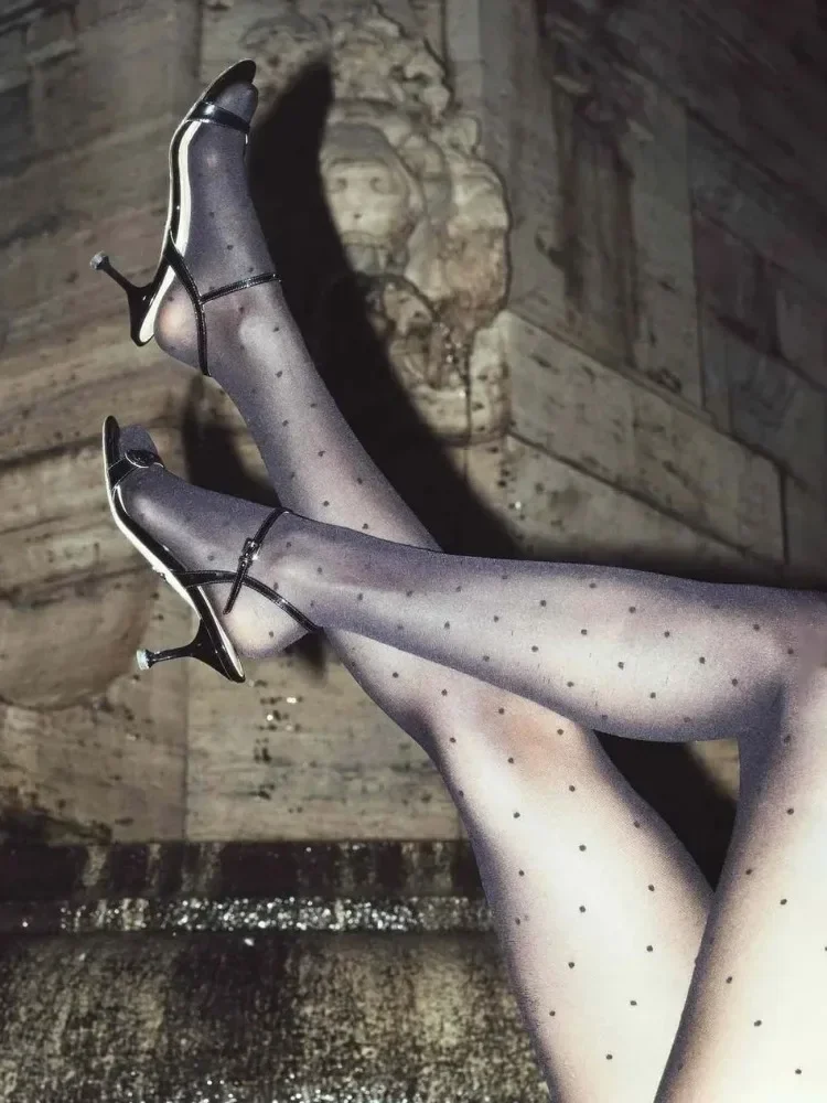 여성 스타킹 블랙 섹시한 레깅스 복장 하이 스트리트 패션 우아한 여성용 슬림 스키니 스트레이트 여름 레깅스 New