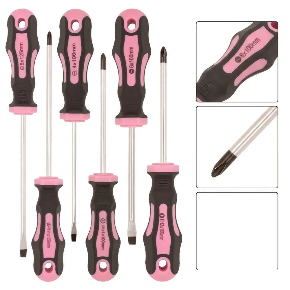11 Piece Handheld Screwdriver Set with Magnetizer Demagnetizer for Efficient For DIY Maintenance and Fixing Tasks