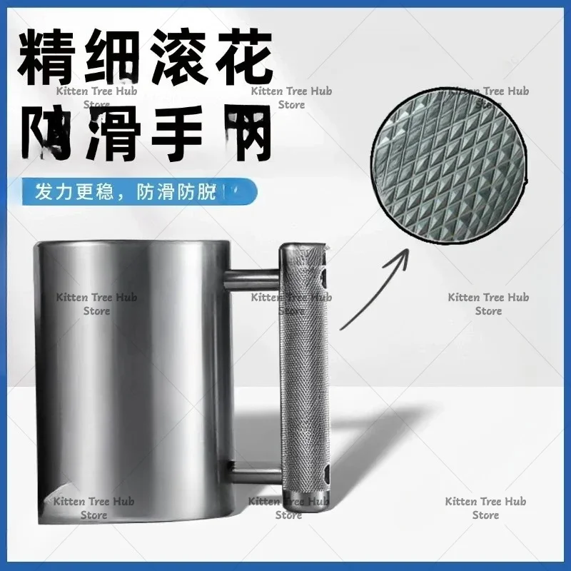 Overweight water cup 8kg dumbbell water cup stainless steel 304 fitness cup kettle fitness