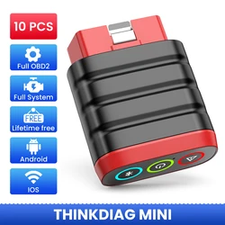 THINKCAR 10PCS Thinkdiag mini OBD2 scanner code reader auto diagnostic tools full system check engine light free lifetime update