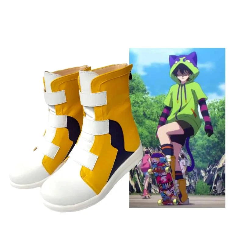 ADFF15Anime SK SK8 the Infinity Miya Cosplay Boots Costume Halloween Party Outfits SK Eight Shoes【【【 view 4