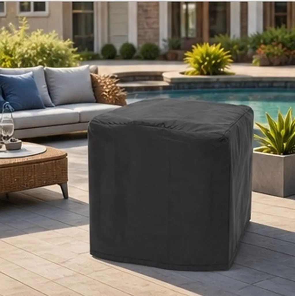 Outdoor Cover Patio Side Table Small Furniture Covers for Tables Waterproof Round Large