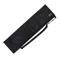 Mesh Kayak Paddle Bag with Adjustable Strap Kayaking Paddle Transportation and Storage Bag Drawstring Portable Storage Bag