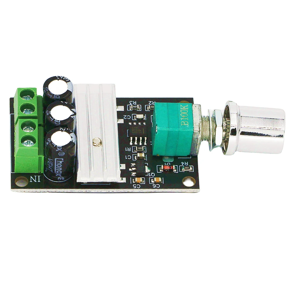 DC 6V 12V 24V 28V 3A 80W PWM Motor Speed Controller Regulator Adjustable Motor Speed Controller Mute Large Torque Motor