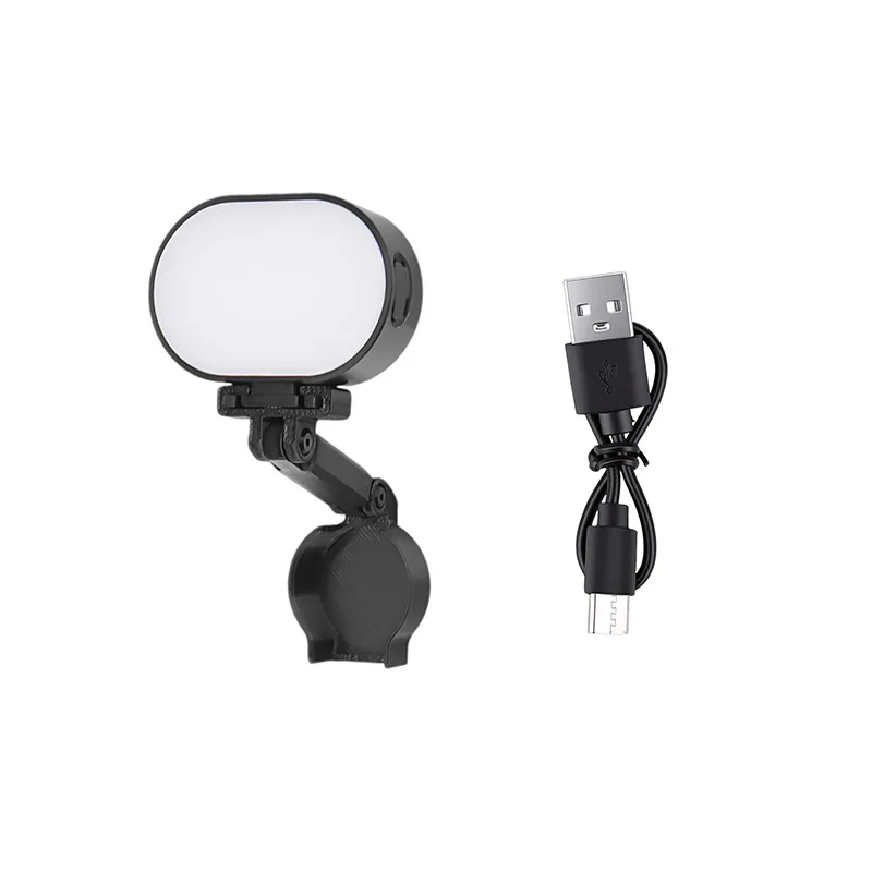 Compact Pocket Fill Light For Insta360 Ultra=, Adjustable 2500K-99900K LED Vlog Lamp With Quick Mount For Content Creators