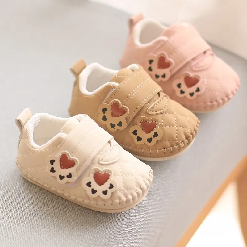 

Comfortable Cute Korean Style Spring Autumn Boy Girl First Walking Fashion Shoes Non Slip Toddler Single Shoes Newborn Infants