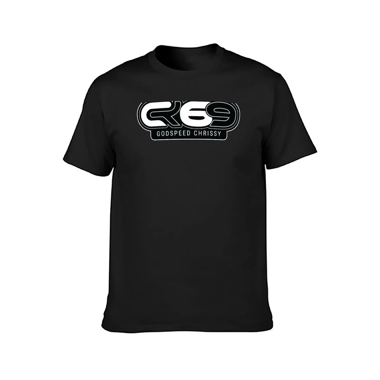 Godspeed Chrissy Rouse 69 Black and White T-Shirt plain baggy shirts mens tall t shirts