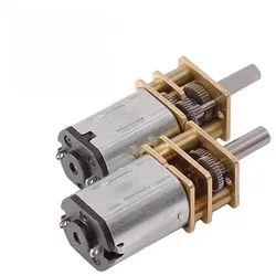 GA12-N20 DC 3V 6V 12V Micro Motor Full Metal Gearbox Gear Reducer Motor 30RPM 50RPM 60RPM 150RPM 200RPM 300RPM 600RPM 1000RPM