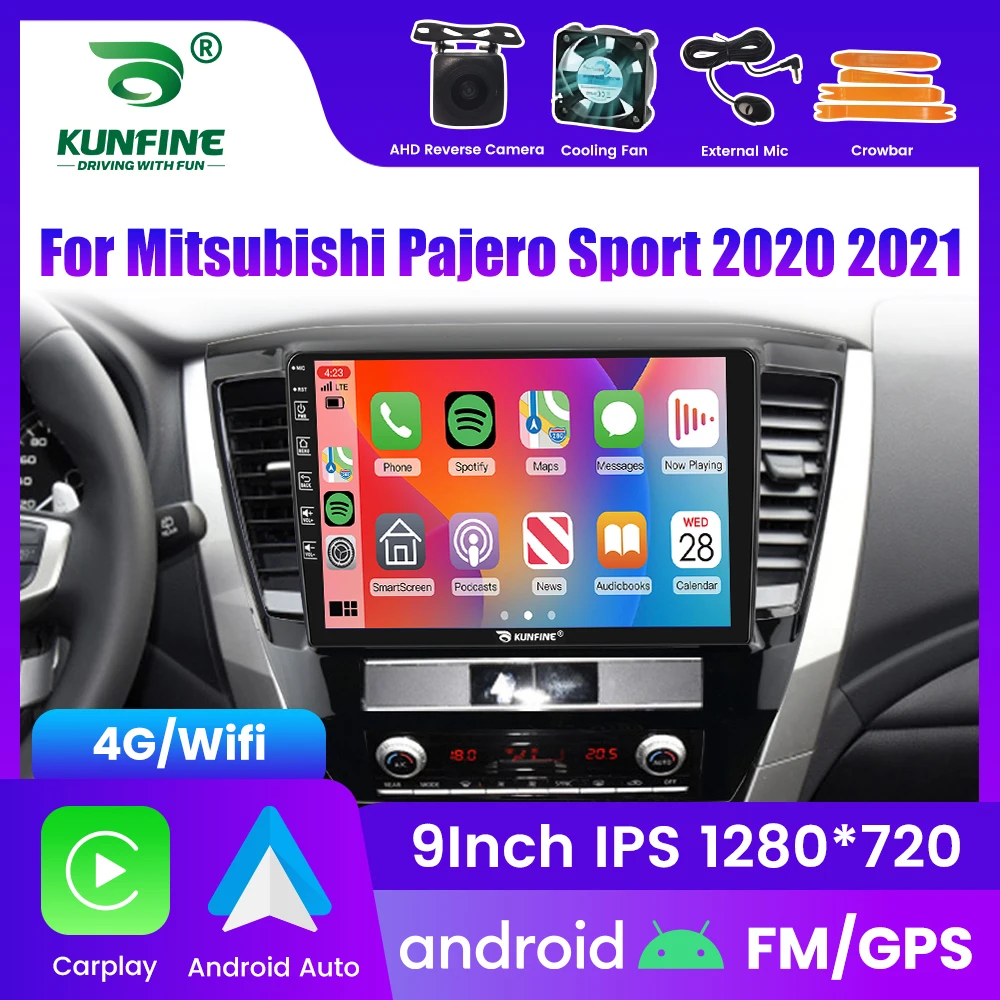 

2Din Android Car Radio For Mitsubishi Pajero Sport 2020 2021 Video Player GPS Navigation Stereo Audio Head Unit Carplay 4G Wifi