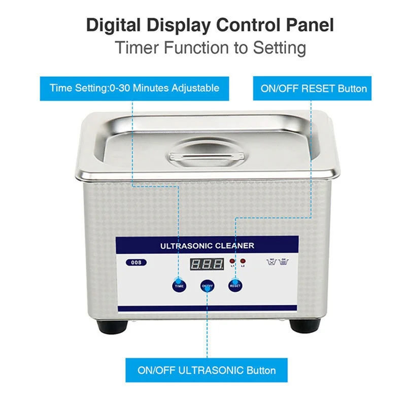 ABKW-High-Power Ultrasonic Cleaning Machine Laboratory Small Hardware Oil And Rust Removal Equipment