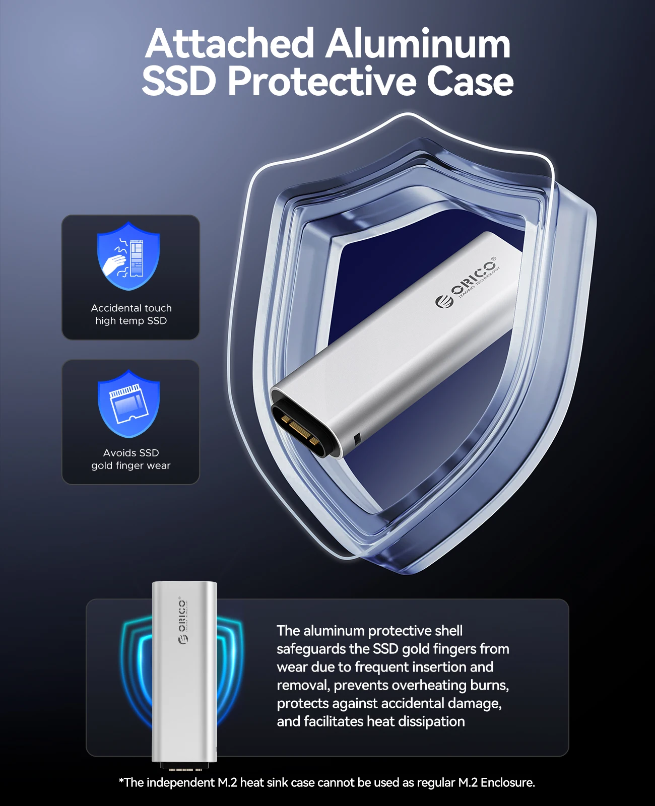 ORICO USB4 Stasiun Docking Duplikator SSD Internal 40Gbps M.2 NVMe SSD Clone Docking Station 2/4 Bay Offline Clone SSD Enclosure