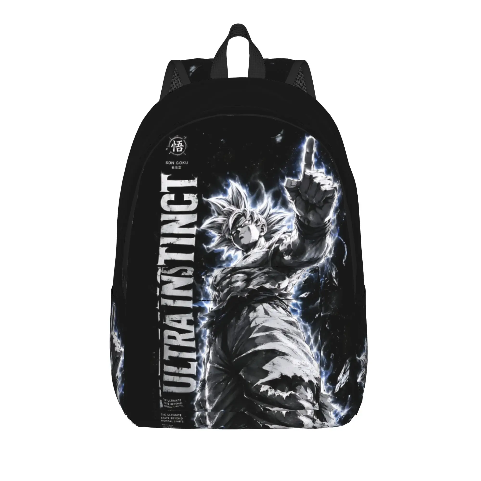 Fashion Dragon Ball Goku Backpack  Mochilas Fashion For Work Zipper Closure Rucksack