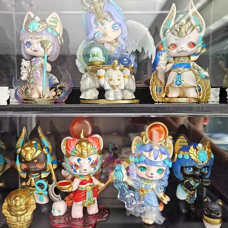 

﻿ In Spot New Aaru Garden V3 Egyptian Mythology Series Blind Box Action Figure Surprise Mystery Box Kawaii Collectible Toys Gift