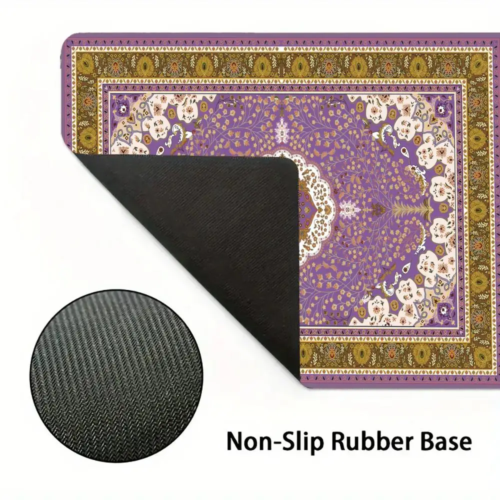 Nuovo tappetino per mouse stile tappeto persiano Tappetino per mouse da gioco di grandi dimensioni XXL Bordo cucito antiscivolo Tastiera per giocatori Tappetino per tablet portatile Tappetino per PC