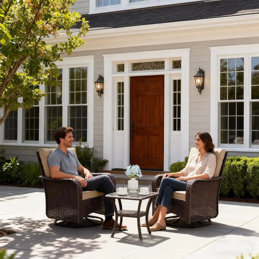 Outdoor Swivel Chai…