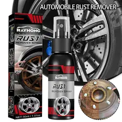 30ml auto wheel metal rust remover car metal surface primer cleaning and curing agent auto anti-oxidation polishing coating tool