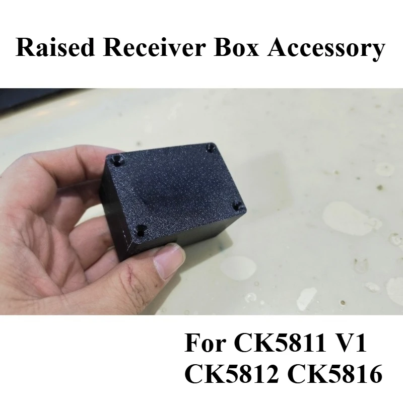 RC Crawler Upgrade Parts Raised Receiver Box Accessory for CK5811 V1 CK5812 CK5816 1/7 Scale Custom Modified Spare Accessories