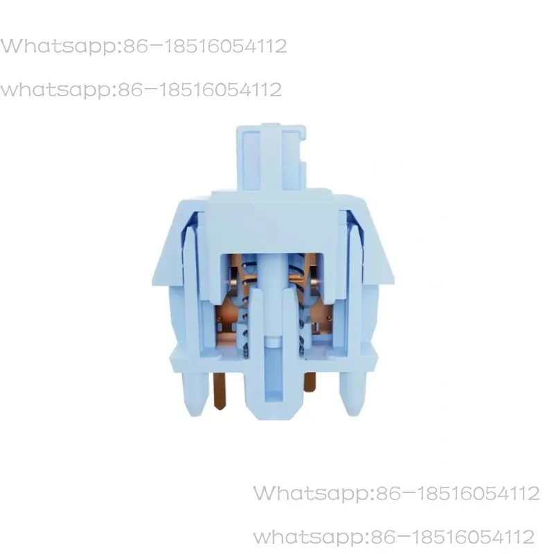 Sea Salt Smoothie Switch POM Mechanical Keyboard 5 Pins Pre Lubed Linear Switches Keyboard RGB Light Conduct Switch