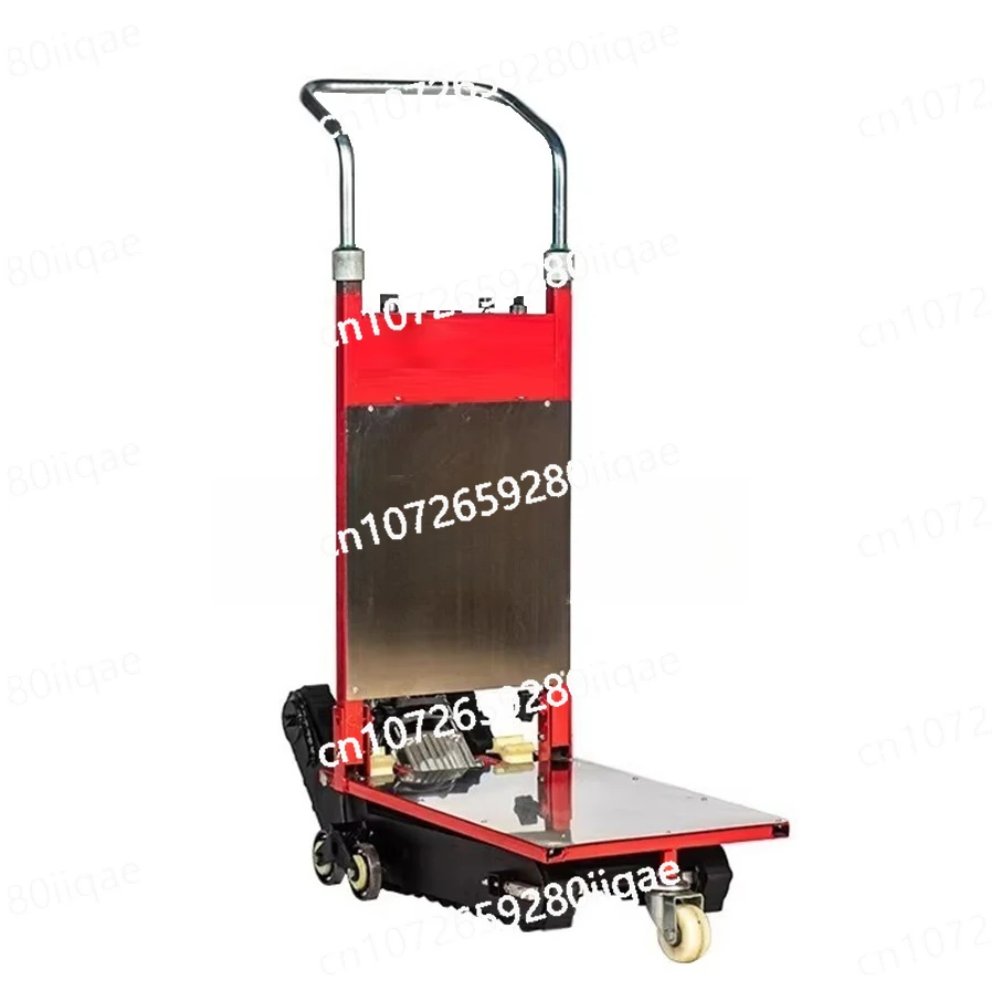 

Тележка на гусеничном ходу вверх и вниз, лестничный подъемник, ручная тележка, гусеничный бак, электрический автомобиль для подъема по лестнице, 400 кг, грузовая обработка